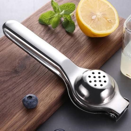 Stainless lemon squeeze