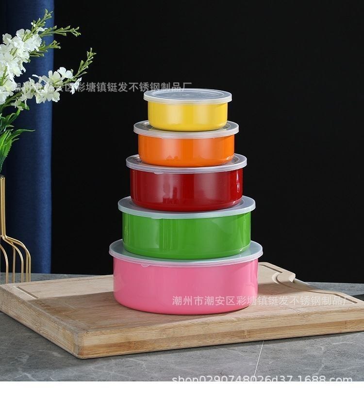 5 in 1 multi colors bowl set