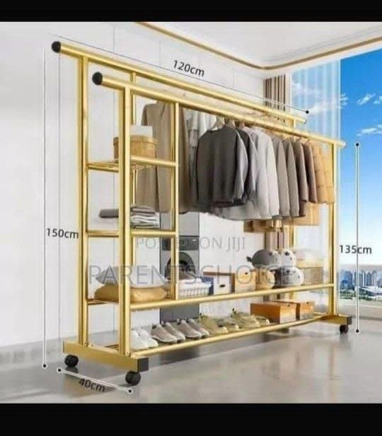 Cloth and shoe rack
