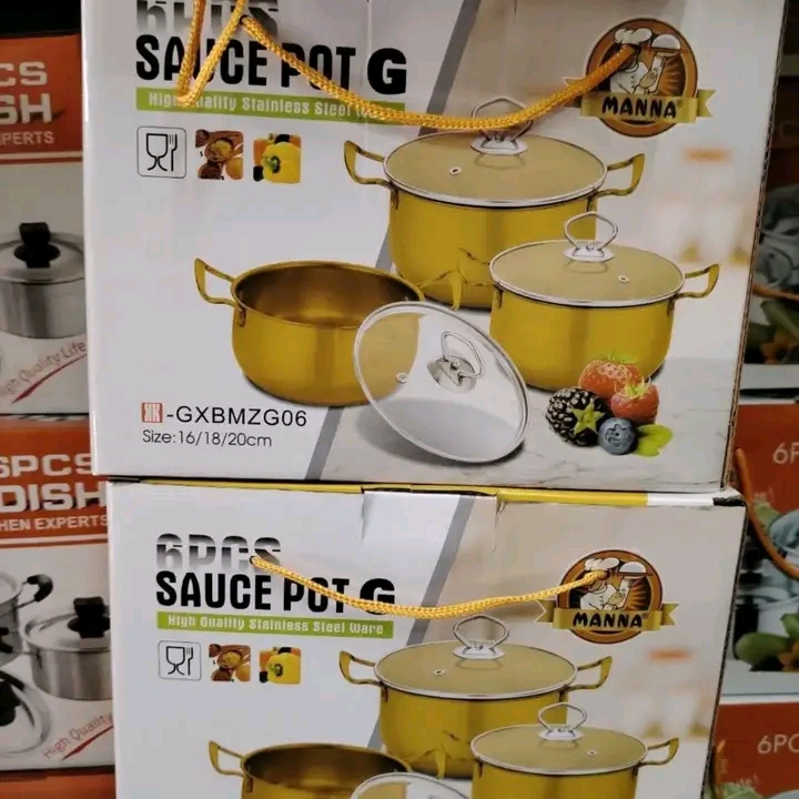 Gold sauce pan