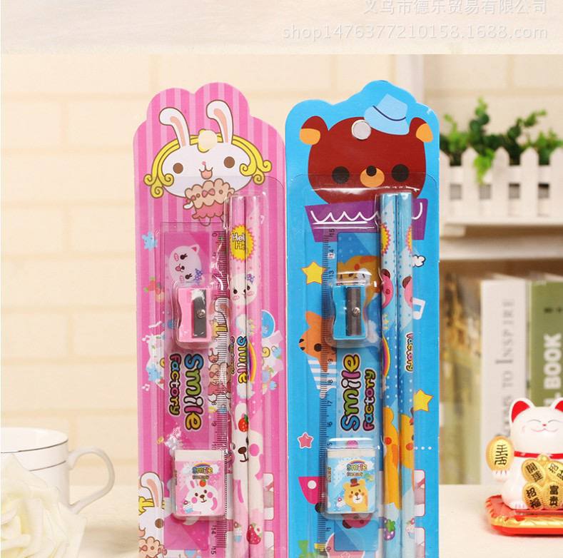 Pencil and eraser set(per dozen)