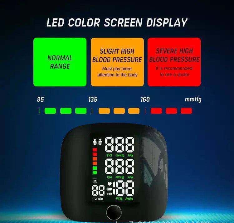 Wrist bp machine