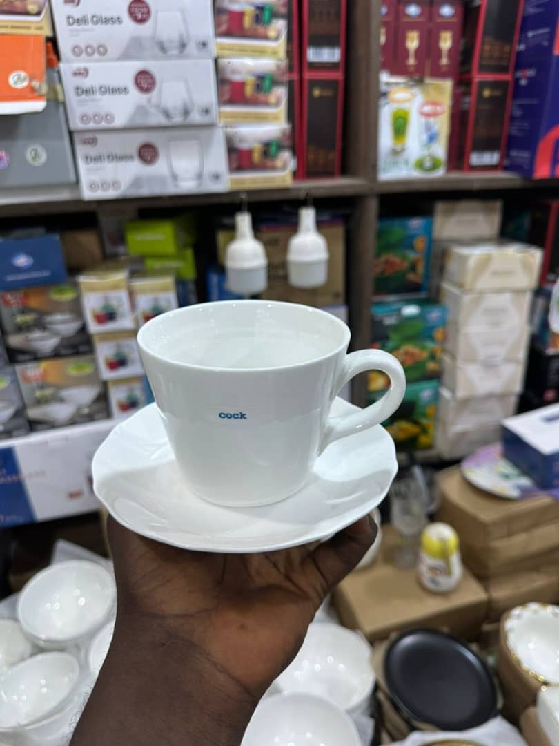 Ceramic Cup & Saucer Set