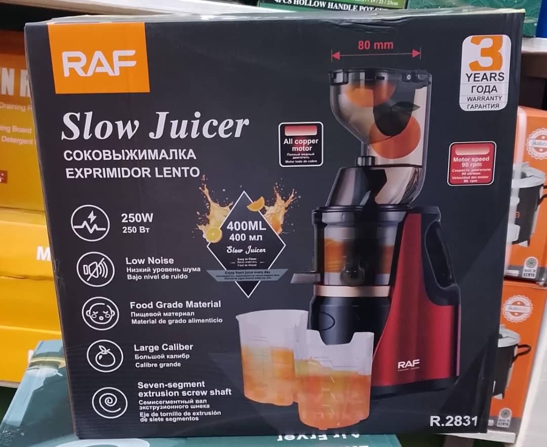 Raf slow juicer