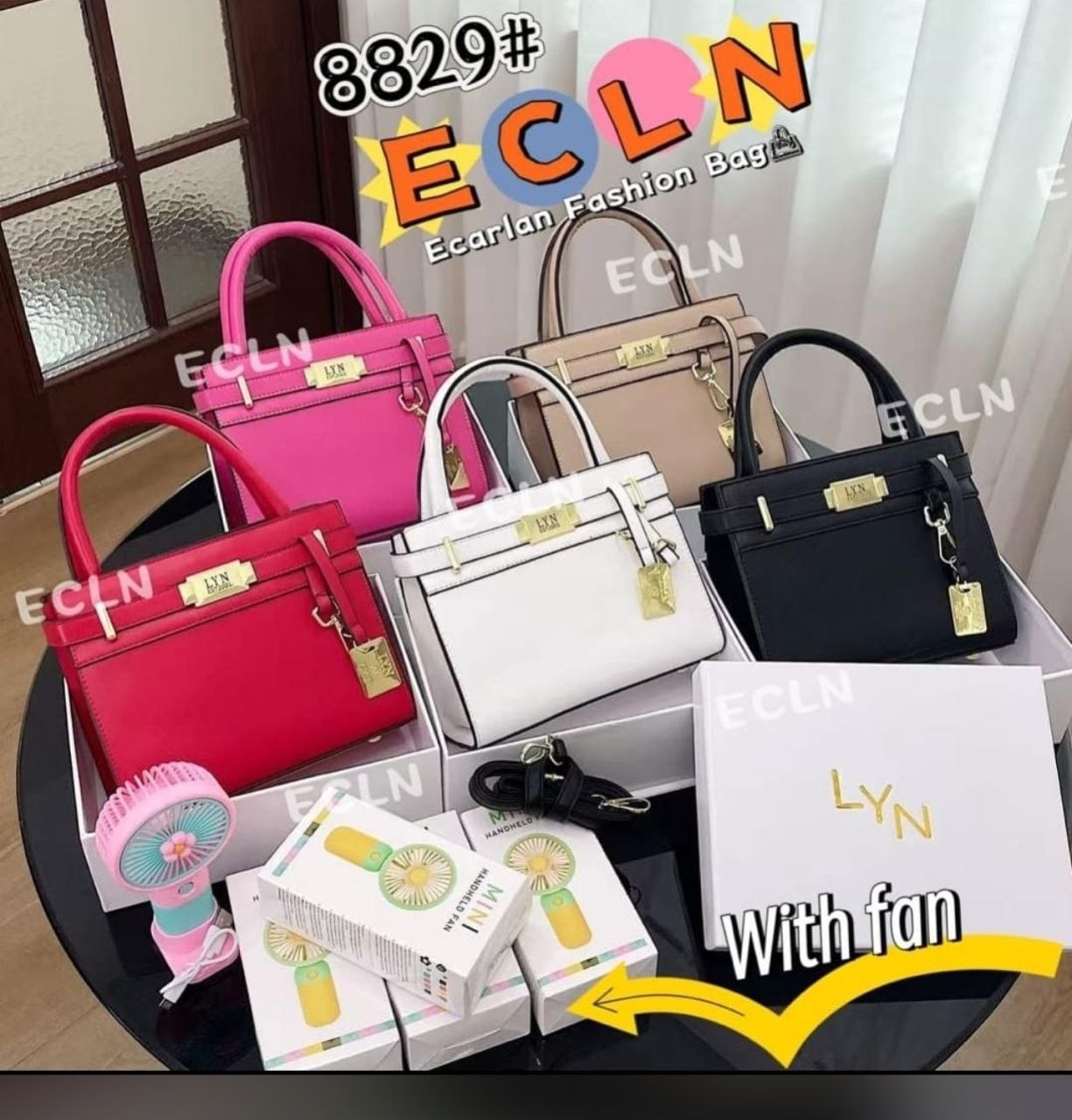 Lynn boxed bag