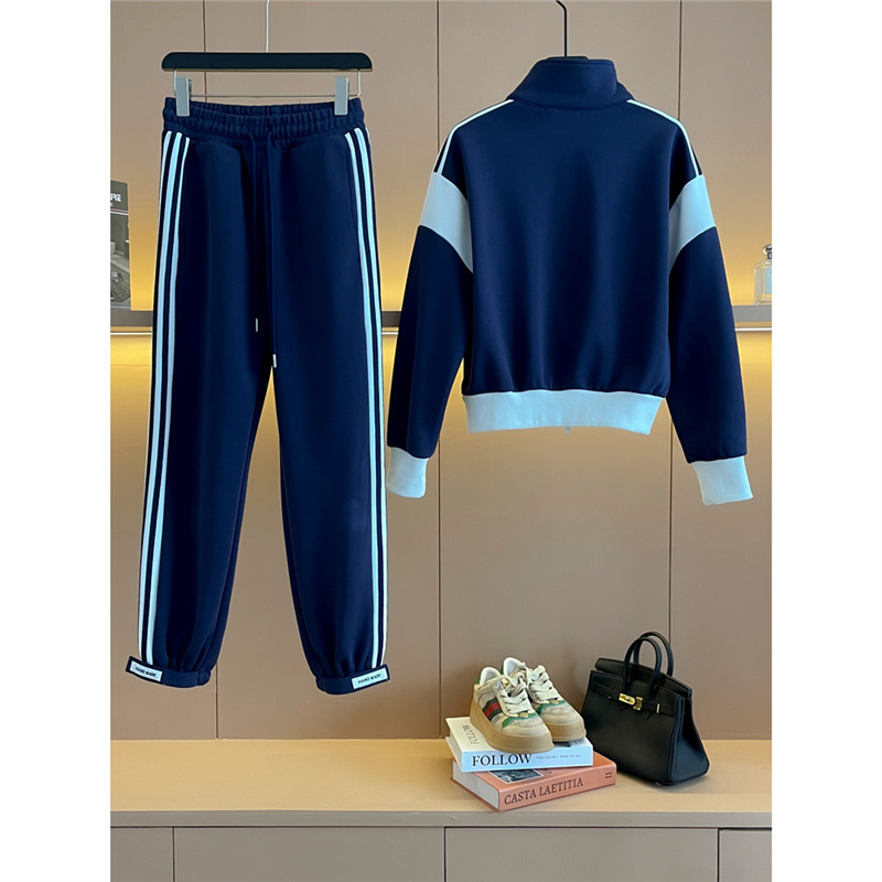 Blue two piece set