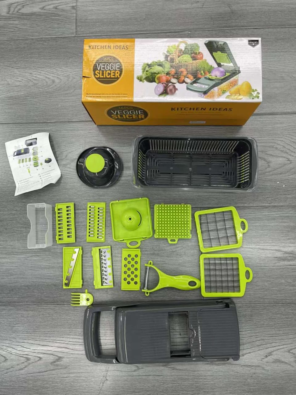 16pcs vegetable slicer