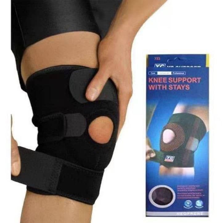 Knee support with stay