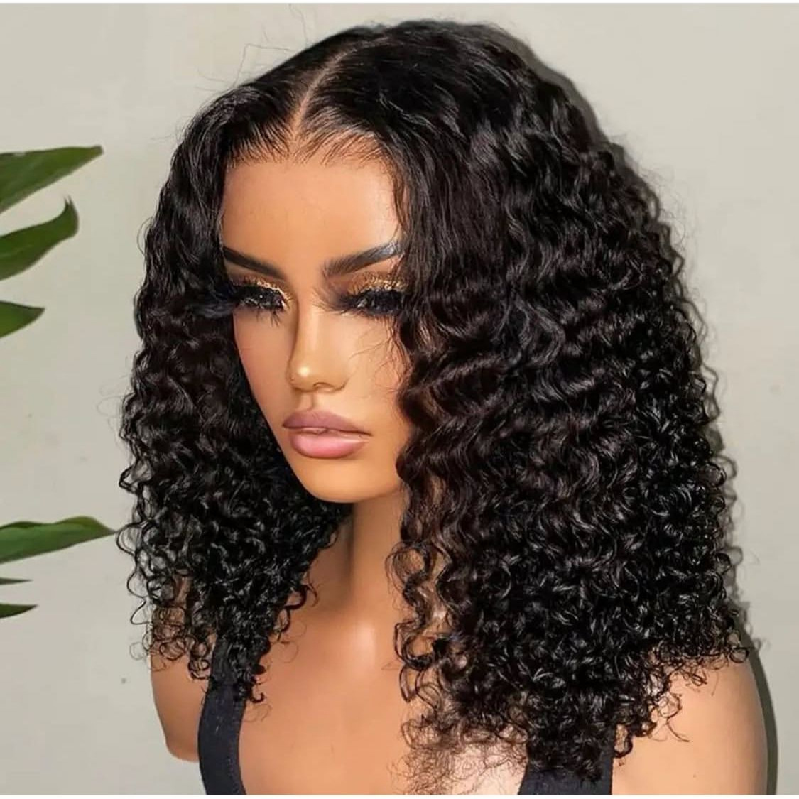 13*4 lace Jerry curl wig