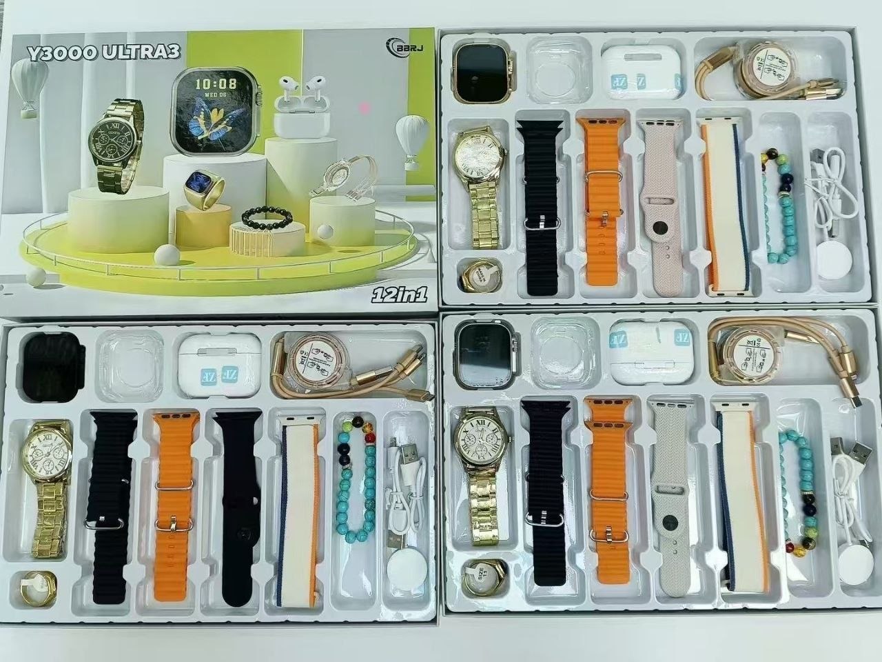 Smart watch (chain watch, smart watch, beaded bracelet, ring)