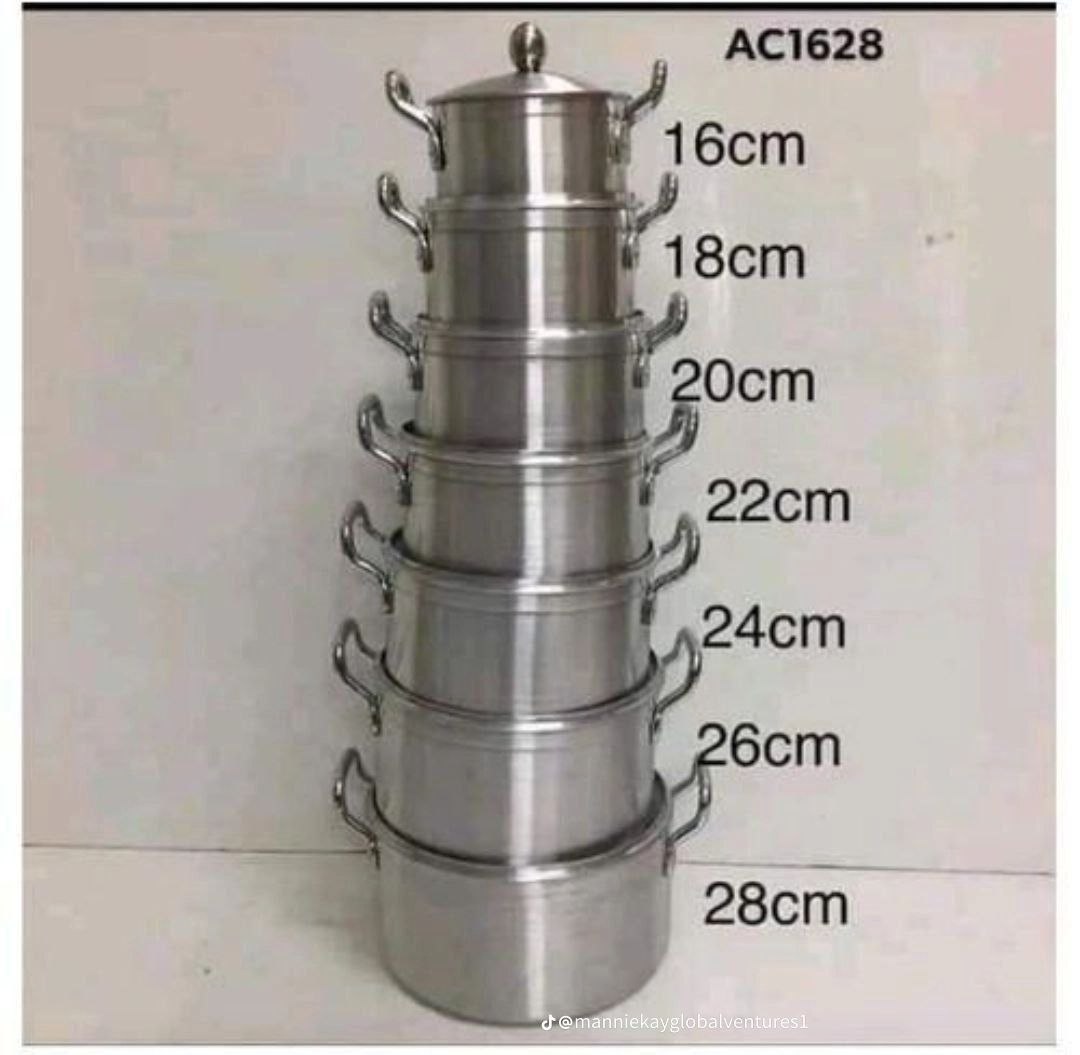 7 in 1 Aluminum pot